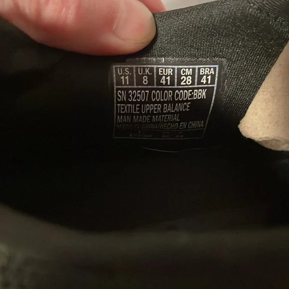 Lightweight Running/Tennis Shoes Non Slip Gym Workout Shoes Black/Grey - Picture 7 of 8